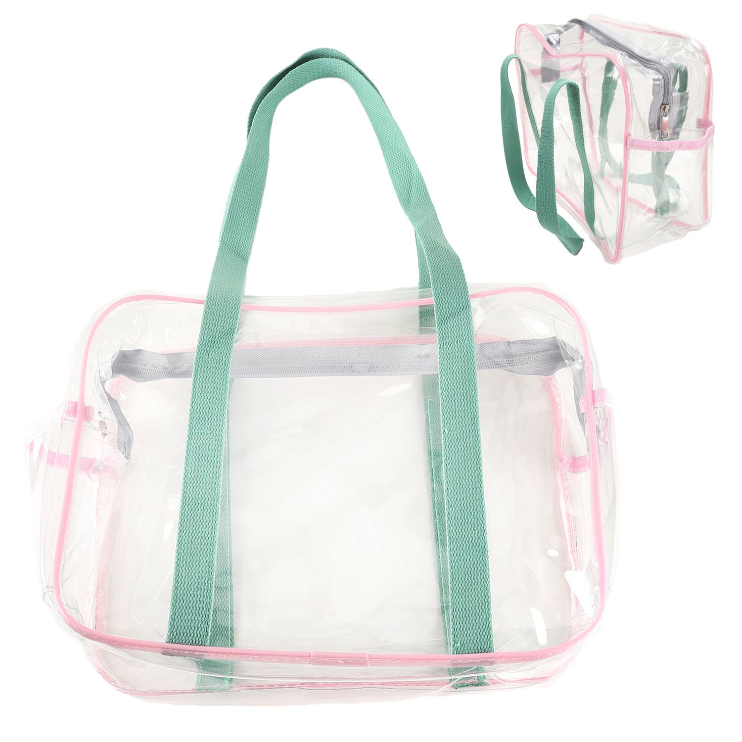 SP Sophia Collection - Wholesale Tote Bag - Women's - Clear Transparent Stadium Approved Tote Bag 1