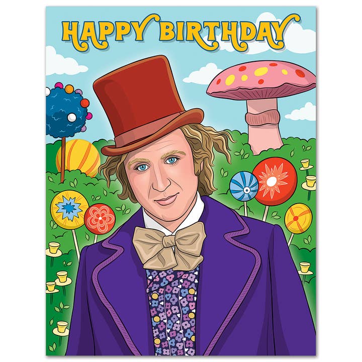 THE FOUND - Wholesale Birthday Card - Wonka Birthday Card