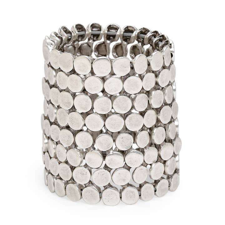 Bracciale in peltro fatto a mano - 2795AR per la vendita all'ingrosso da parte di Chanour