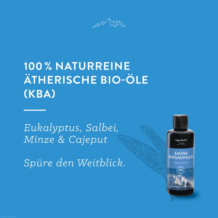 Allgäuquelle Naturprodukte GmbH – Großhandel Aromatherapie-Nebel – Sauna Bergaufguss