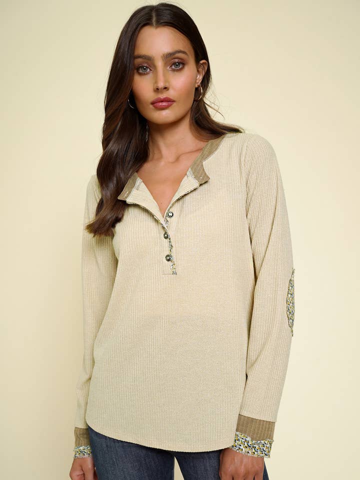 20807 Henley Top for engroshandel hos Mystree