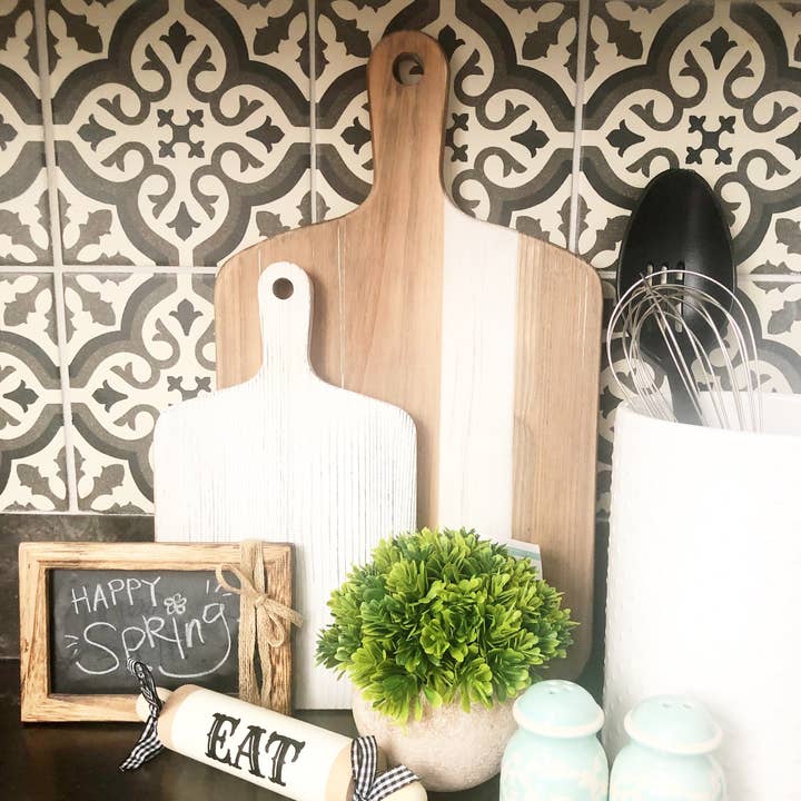Foundations Decor - Wholesale Cutting Board - Foundations Decor Weathered Cutting Board - Medium