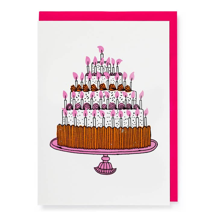 The Birthday Cake | Blank - Greeting Card for wholesale by Archivist Gallery | United States