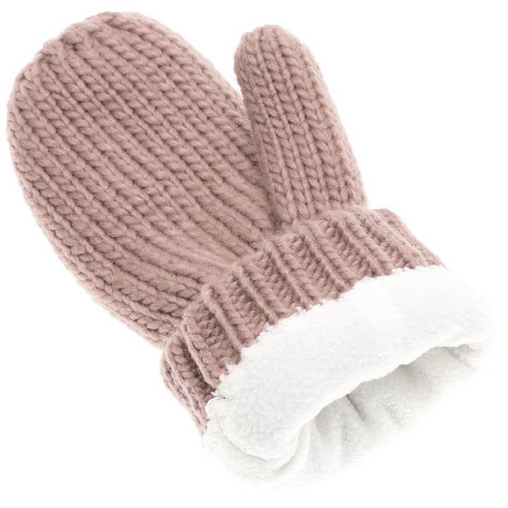 Fashion City - Wholesale Mittens - Women's - Winter Gloves Cable Knit Mittens with Fleece Lined20