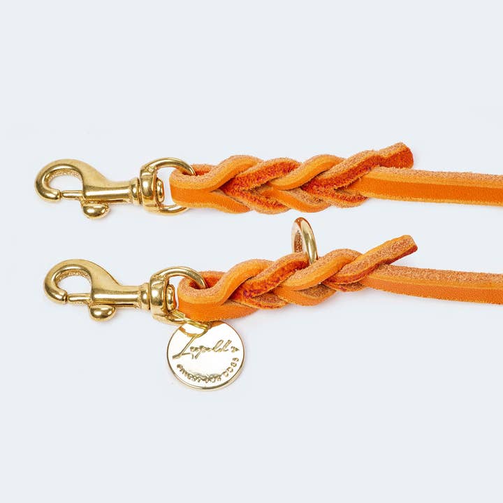 ​​Leopold's Finest for dogs - Wholesale Pet Leash - Dog - Adjustable lead leash made of greased leather17