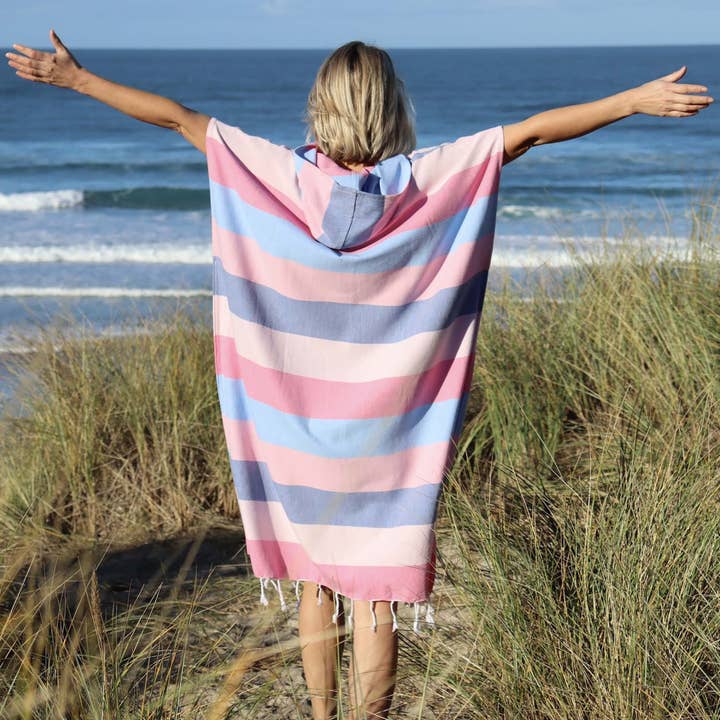 Roupão de mudança de algodão Flow por atacado de ebbflowcornwall