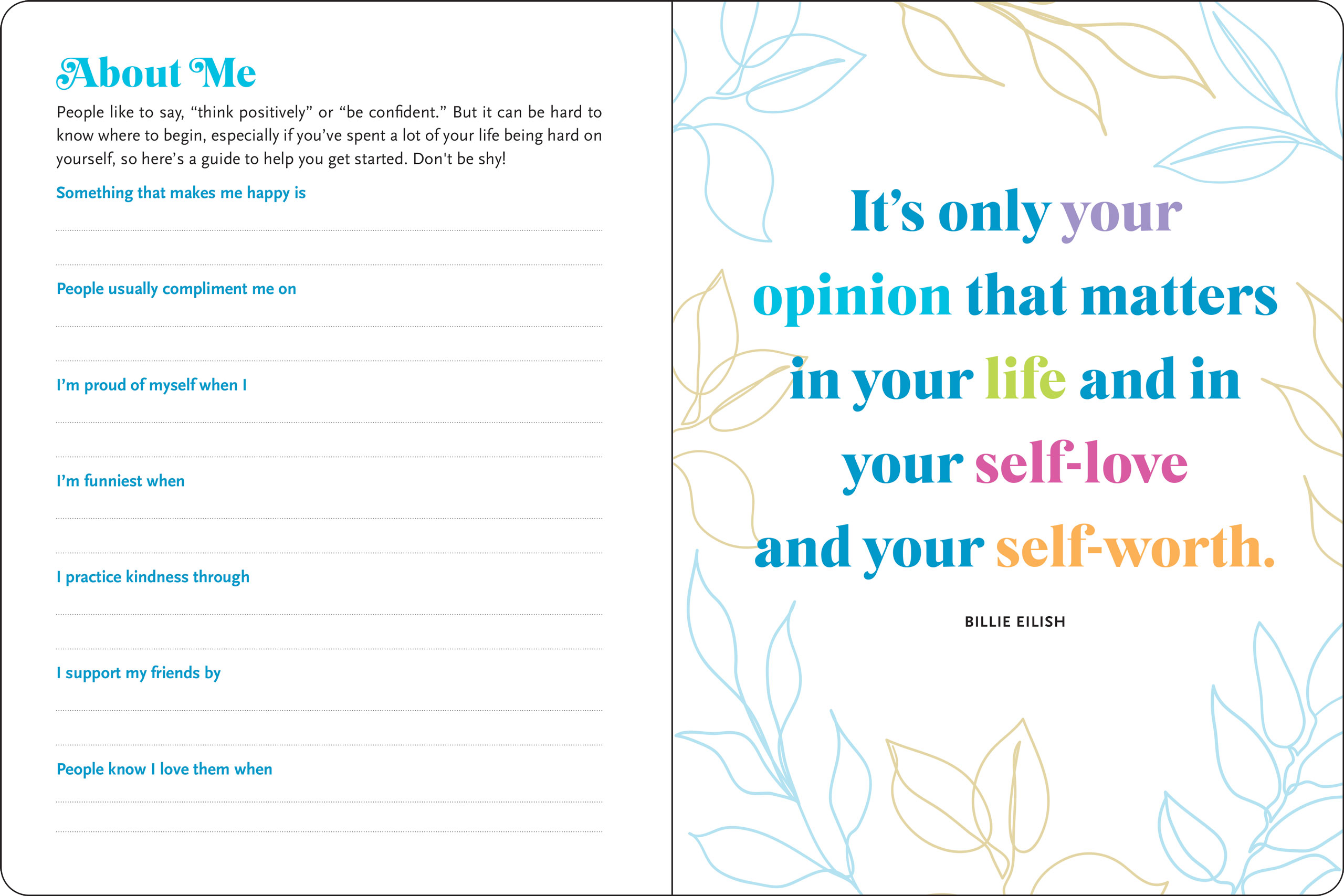 Peter Pauper Press - Vente Journal intime - Anxiété Disparue : Un Journal pour Se Détendre, Se Reposer et Aller de l'Avant4