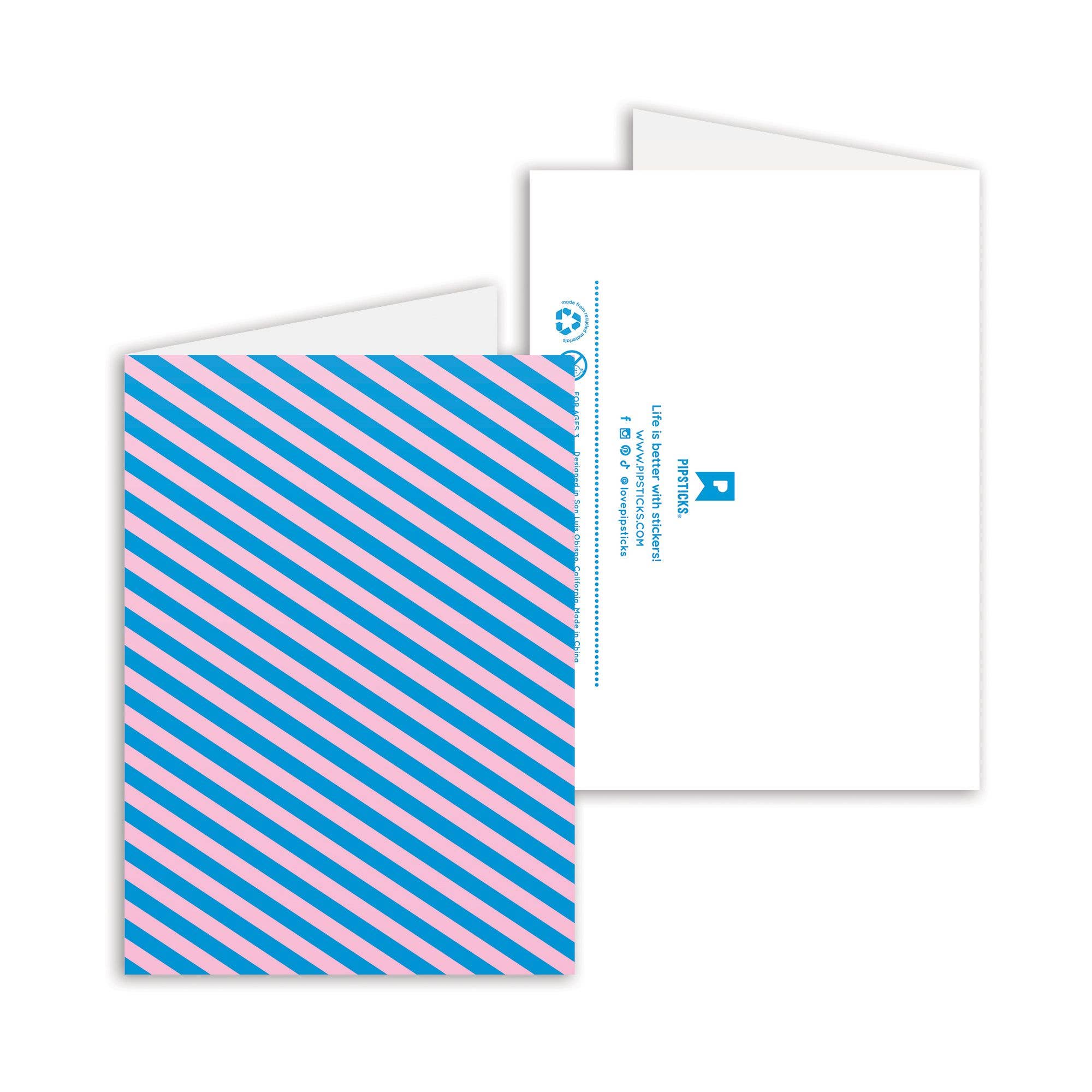 Pipsticks - Wholesale Stationery/Notecard Set - Happy Mail Medley Notecard Pack (12ct)10