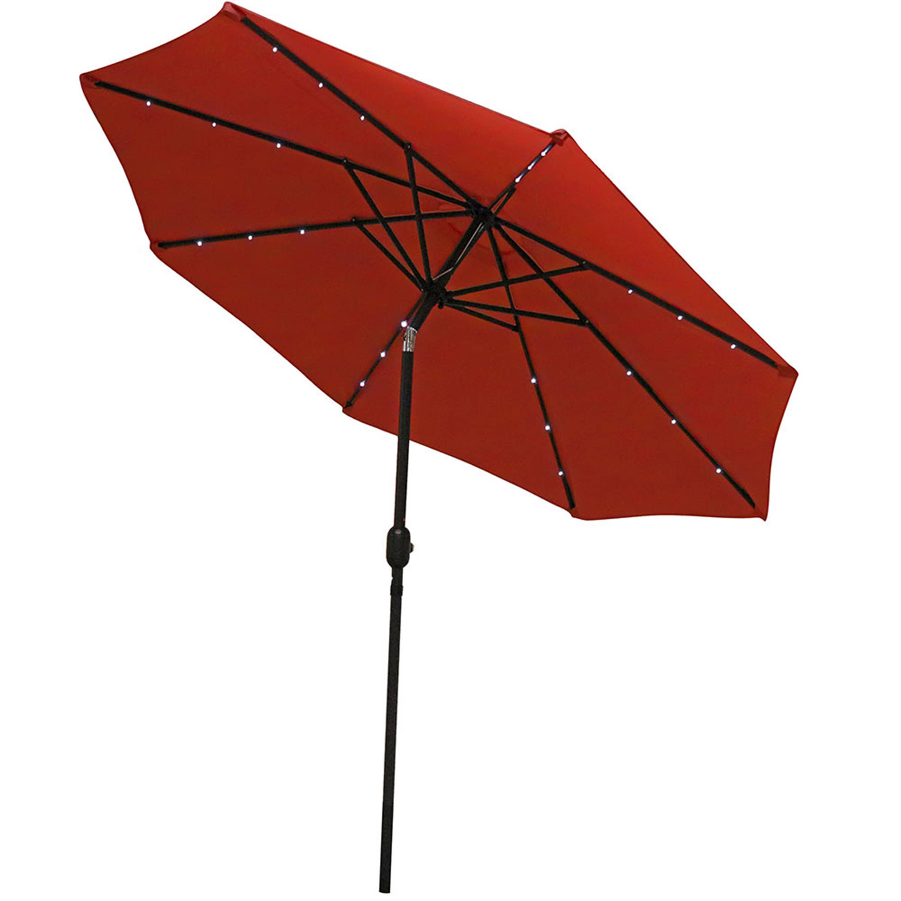 Sunnydaze Decor - Vente Parasol d'extérieur - Parasol de terrasse solaire de 9 pieds avec inclinaison et manivelle, orange13