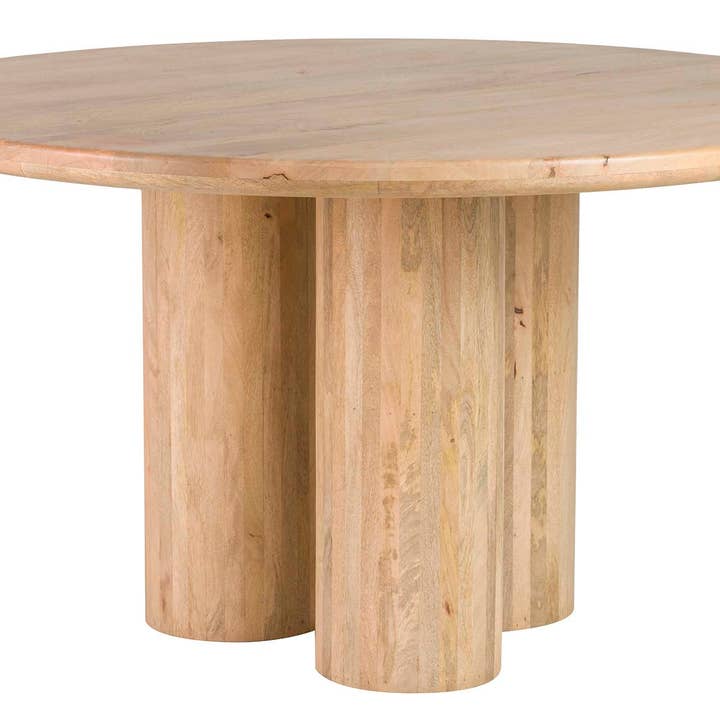 Felo Mango Wood Dining Table 140x140x76 cm for wholesale by Ethan Chloe - GARPE GROUP - GARCIA PÉREZ Y CÍA S.L.