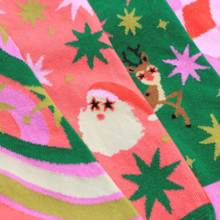 Sock Academy - Wholesale Socks - Women's - MERRY&BRIGHT | 4 Odd Socks Christmas Cracker|United Oddsocks8