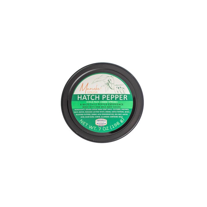 Marieke Gouda - Wholesale Cheese - Hatch Pepper Gouda Spread Case 12/7oz - Marieke® Gouda2