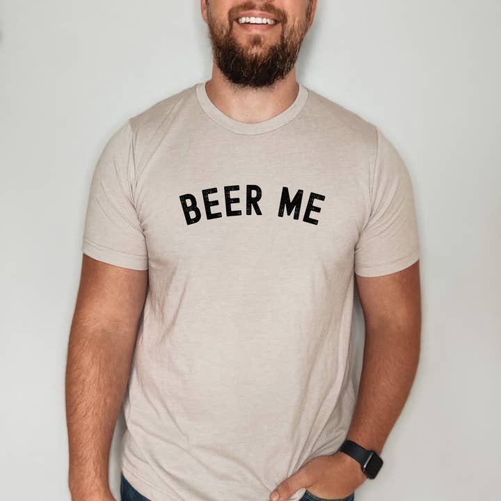 Bière Moi T-shirt Graphique Amusant Nature T-shirt Manches Longues 085 pour la vente par 208 Tees
