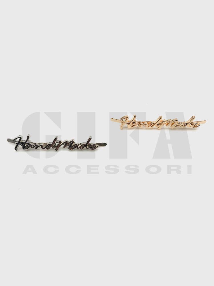 Gifa Accessori - Venta al por mayor Broches - Etiqueta delgada artesanal en zamak con alas1