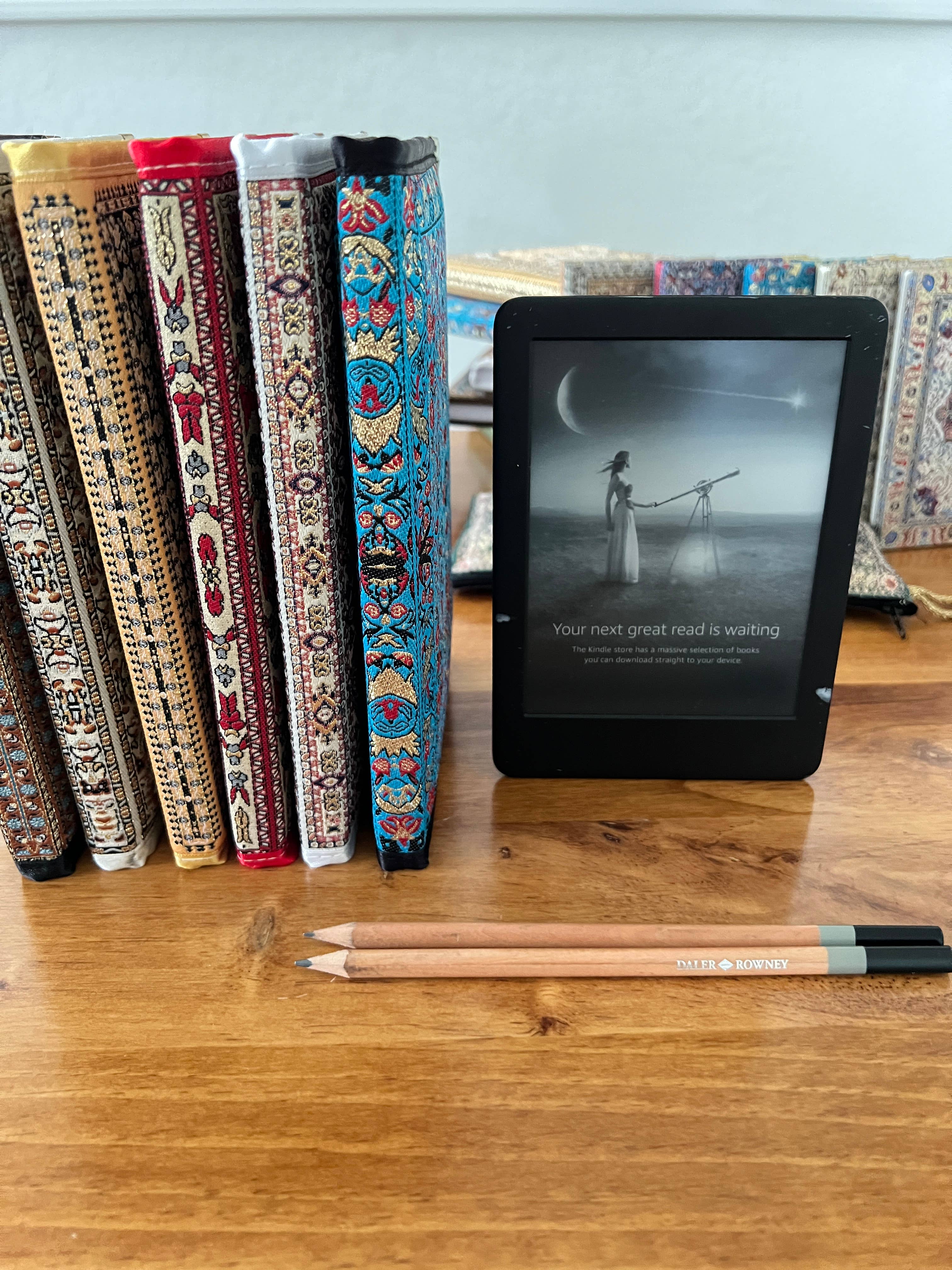 Umays Boho - Wholesale Notebook - Beige Large Notebook, Boho Journal, Carpet Notebook Journal2