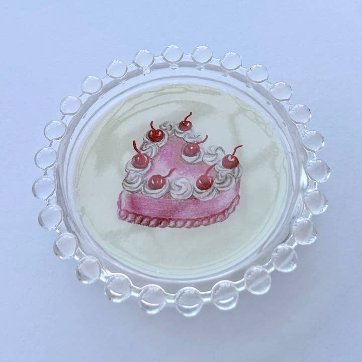 Heart Cake Trinket Dish for wholesale by Wear Your Snacks