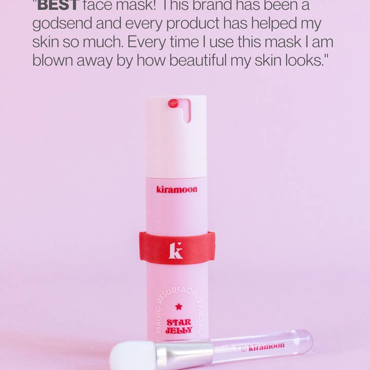 Kiramoon - Wholesale Skincare Face Mask - Star Jelly 10% AHA Resurfacing Facial Mask8