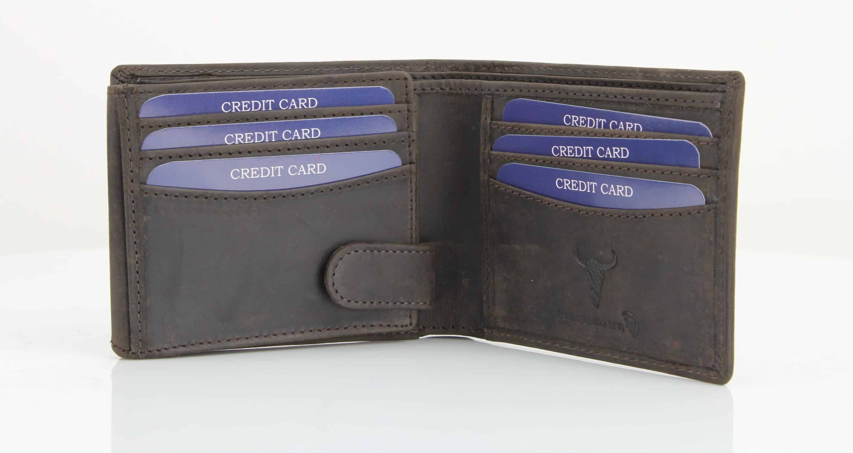 Leather Impressions Inc - Wholesale Wallet - Men's - American Bison Bird Embossed Leather Mens Bi Fold Wallet14