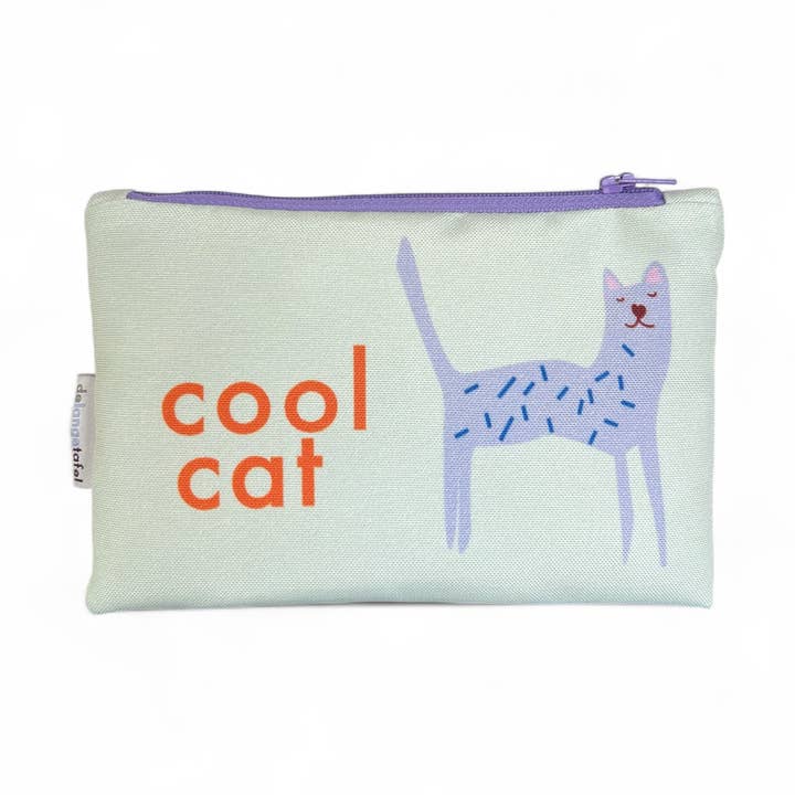 Pencil case small · Cool cat for wholesale by De Lange Tafel