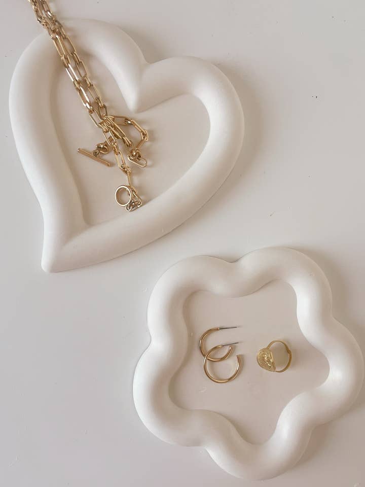 Plateau Flower coloris aux choix pour la vente par My Milky Candle