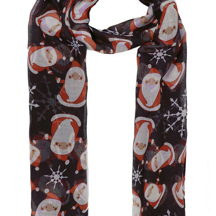 Alba Wholesale – wholesale Scarf – Women's – Woman's Christmas Festive Scarf3