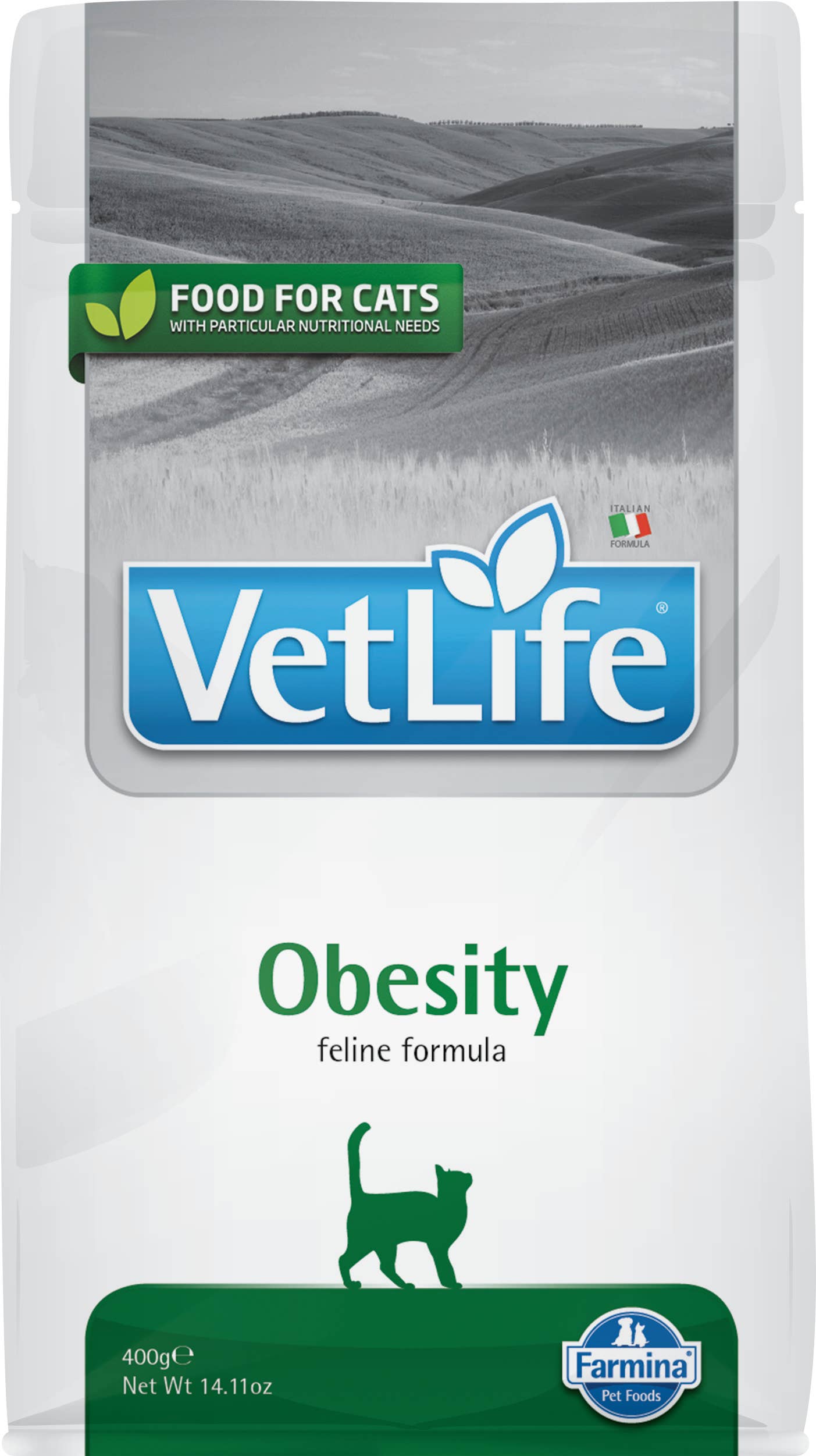 Finest Petfoods - Wholesale Pet Food - Cat - Vet Life Cat Obesity 400 gr.0