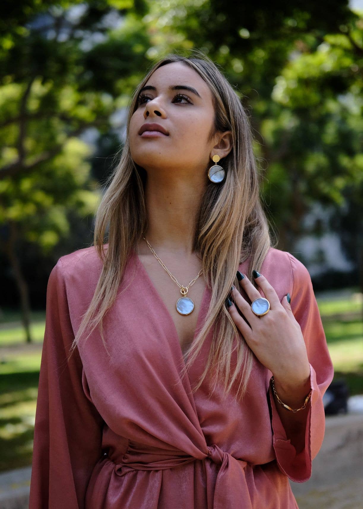 Marcia Moran - Vendita all'ingrosso Collana con ciondolo/pendaglio - Ciondolo Willowby Circle2