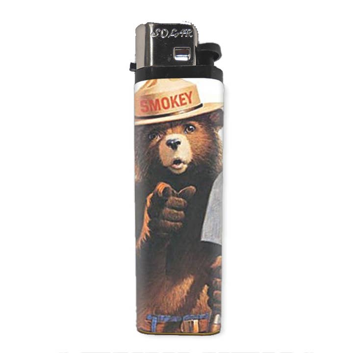 Shady Front - Wholesale Lighter - Smokey the Bear Inspired Basic Lighter