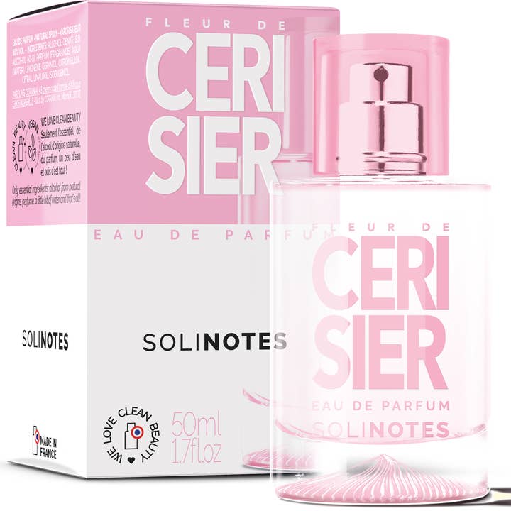 Solinotes (US Stores) - Distributed by Scents of Europe - Wholesale Perfume/Eau de Toilette - Cherry Blossom Perfume 1.7 oz - CLEAN BEAUTY