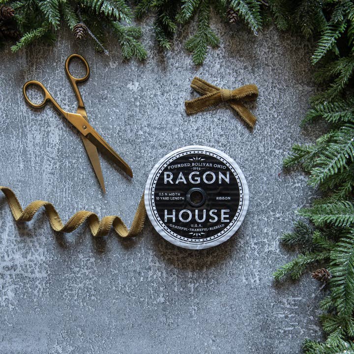 0,5" BEIGES UNVERDRAHTETES SAMTBAND für den Großhandel von Ragon House