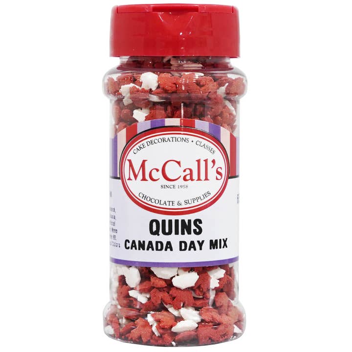 QUINS KANADA-TAG ROT & WEISS AHORNBLATT MISCHUNG 65 G für den Großhandel von McCall's