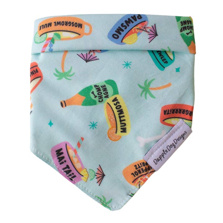 Bandana Summer Slurps - Bandana d'été pour chien pour la vente par Dapple Dog Designs