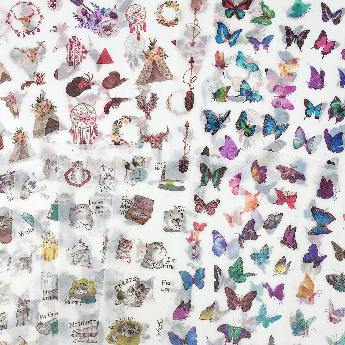 Wrapables.com - Wholesale Sticker - Wrapables Washi Stickers Sets for Scrapbooking, DIY Crafts5