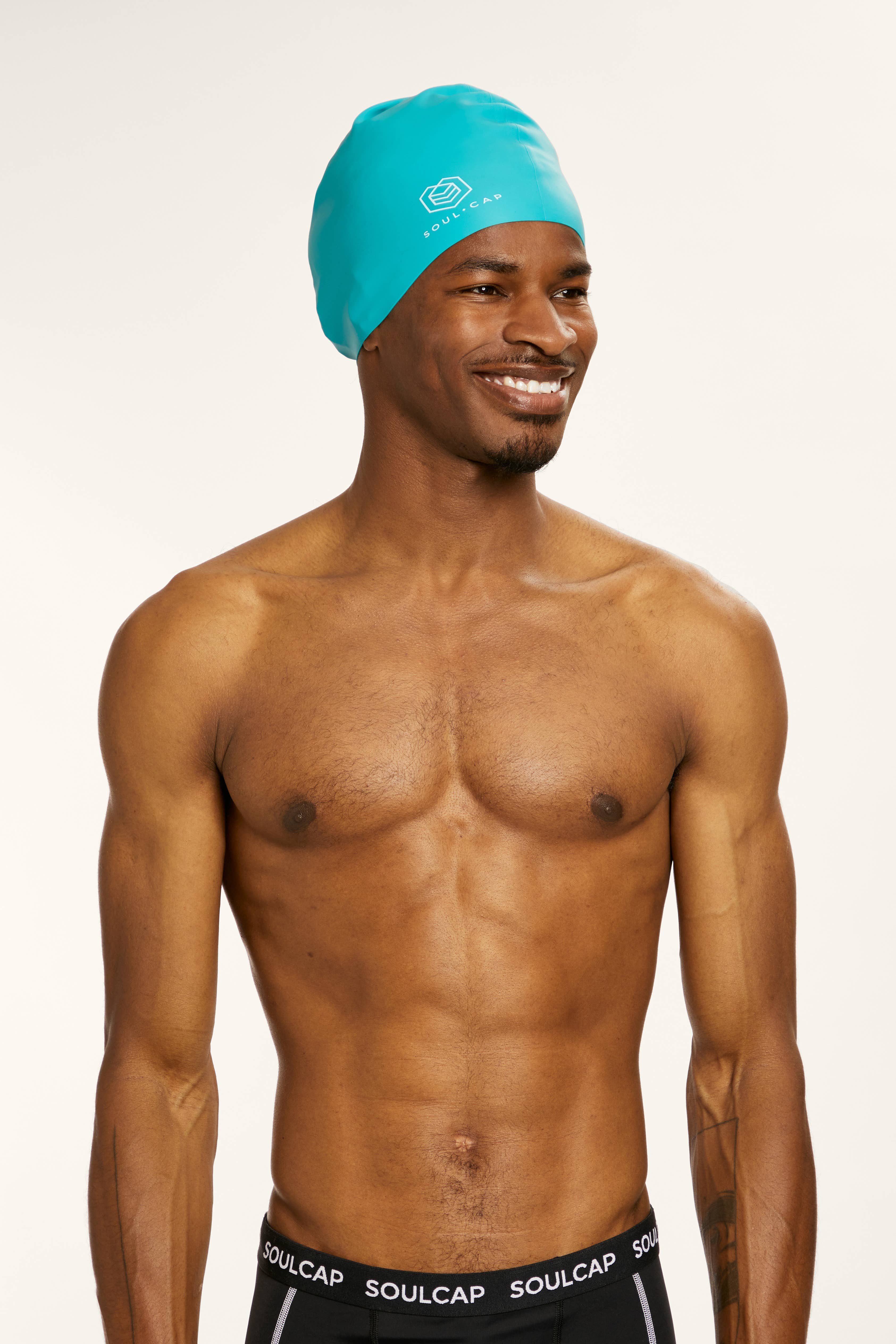 SOUL CAP - Vendita all'ingrosso Cuffia da nuoto - Unisex - Cuffia da Nuoto Voluminosa per Capelli Lunghi, Ricci e Fitti31