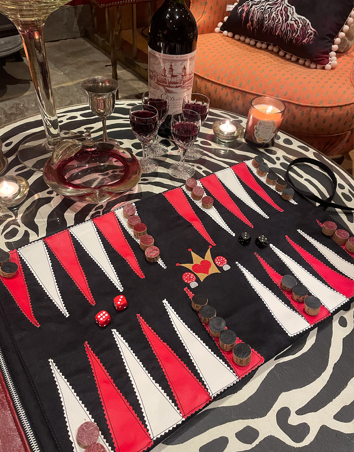 Bell Hutley – wholesale Board game – Kodai Mushroom Travel Backgammon Board2