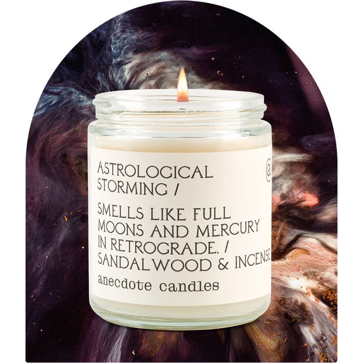 Anecdote Candles – Großhandel Kerze im Glas / gefüllte Kerze – Astrological Storming Duftkerze (Sandelholz & Weihrauch)5
