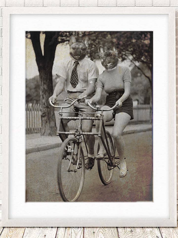 Frenchies Dog Print for wholesale by The Wild Oddisorium