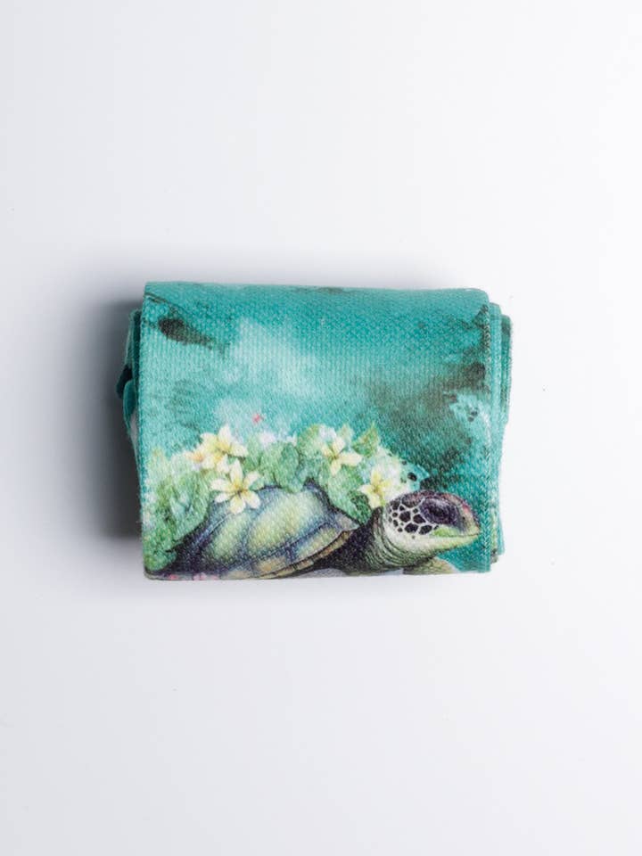 Just Fun Socks - Wholesale Socks - Unisex - Blossom Turtle Sea Voyage Printed Crew Socks - S/M4