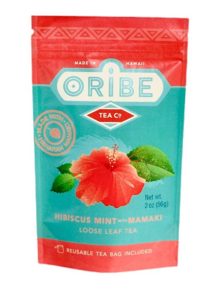 Hibiscus Mint with Mamaki | Loose Leaf Tea for wholesale by Oribe Tea Co.