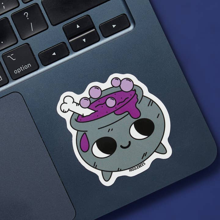 Cauldron - Vinyl Sticker for wholesale by Higglebees
