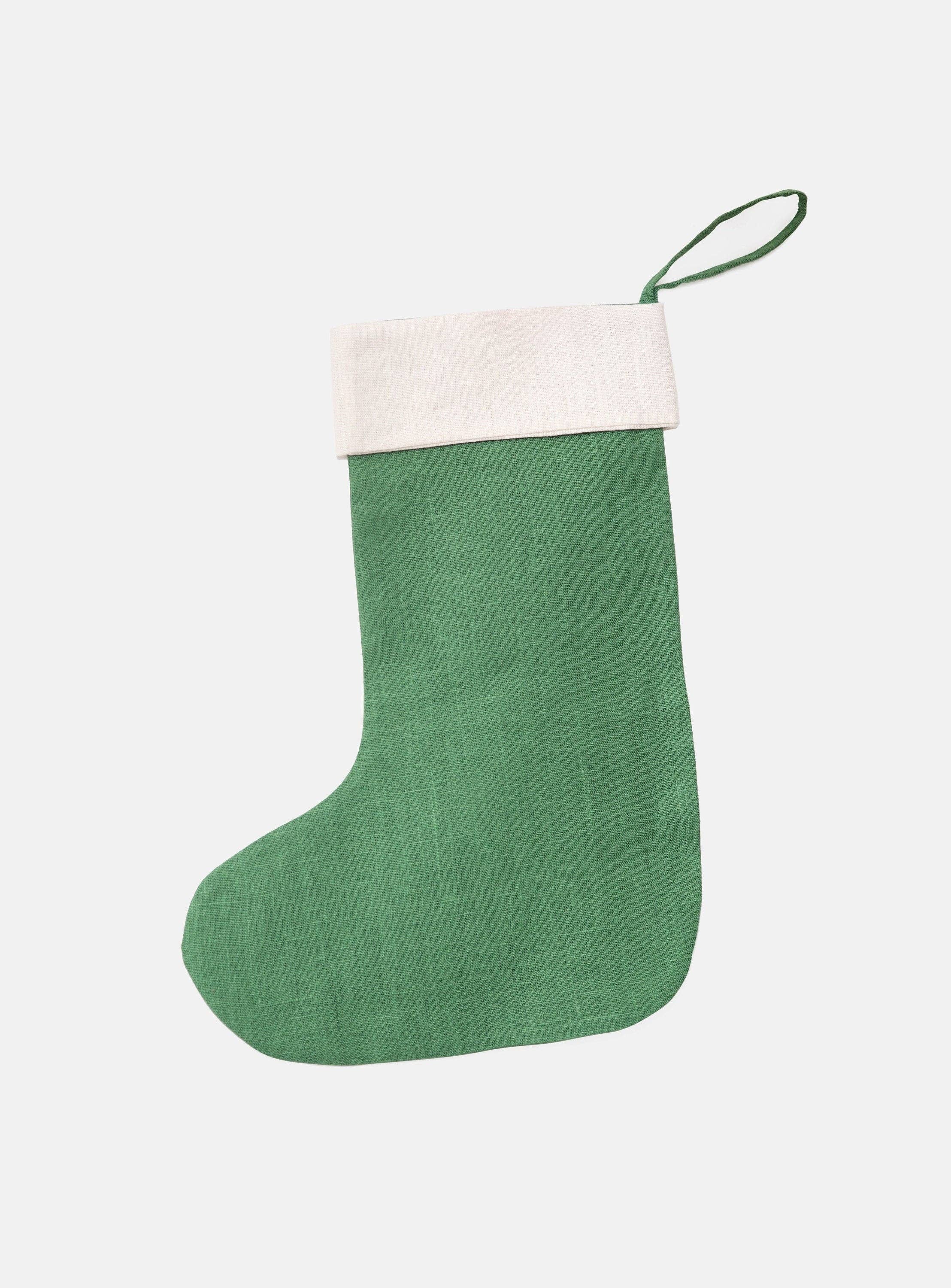 LinenQ – wholesale Holiday Stocking – Linen christmas stockings 5