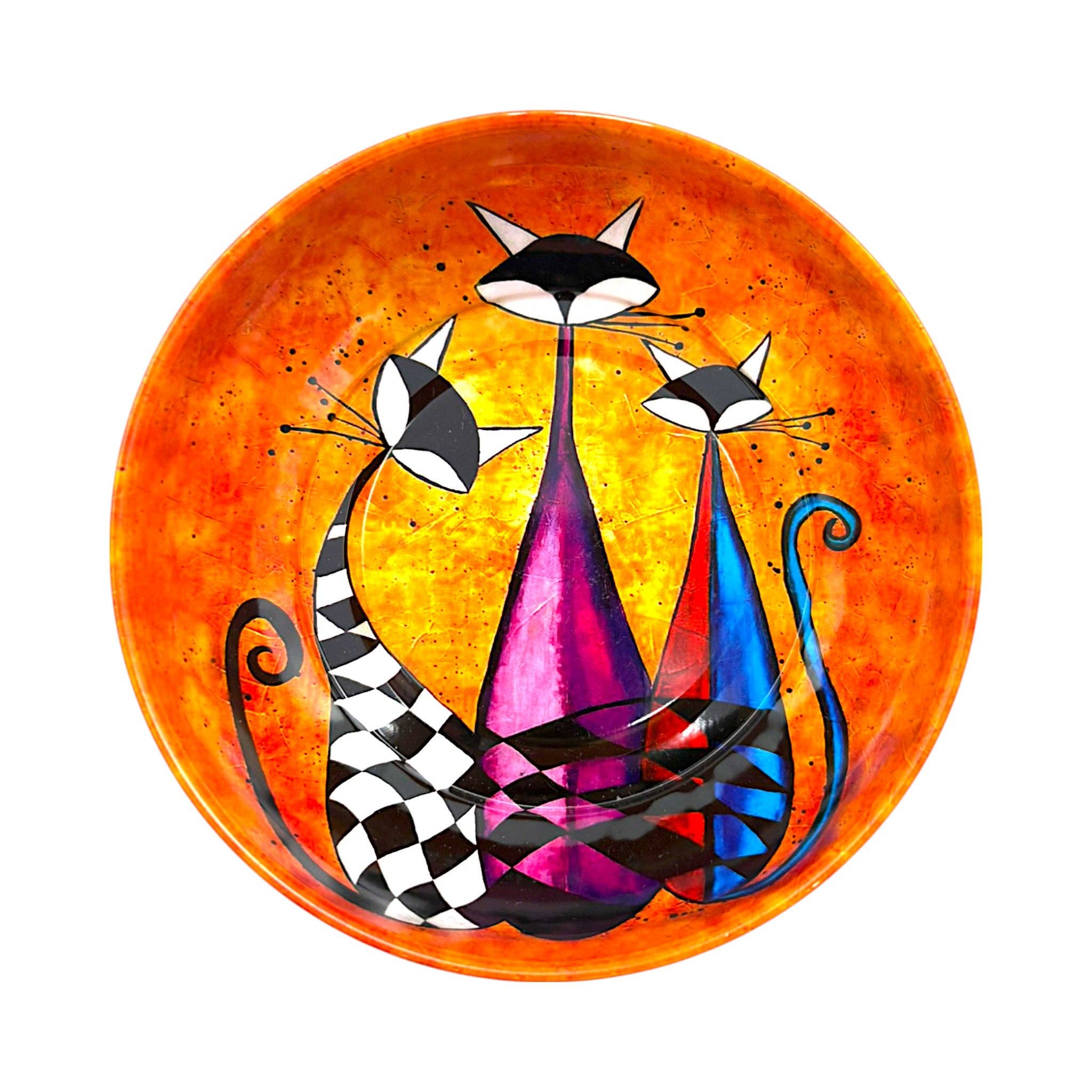 cotonIQ - Wholesale Decorative Plate/Dish/Bowl - Metal Bowl - Cat 2 - Large - 12cm1