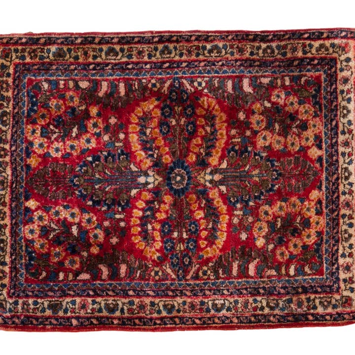 2x2.5 vintage vierkante vloerkleedmat van Sarouk voor wholesale door Old New House