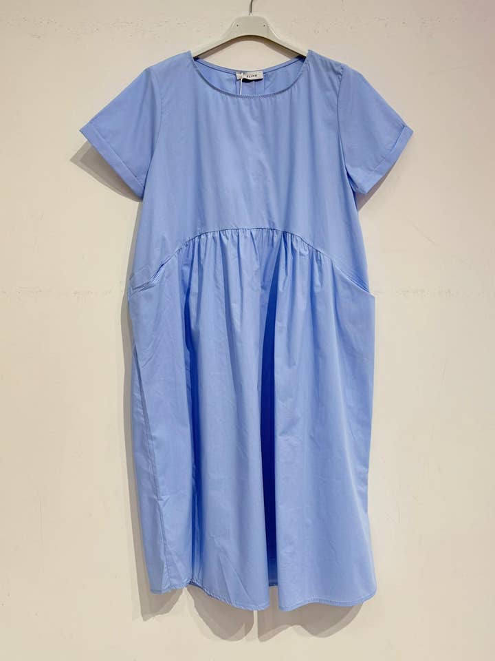 Robe courte en popeline coton 1641 pour la vente par NOELINE