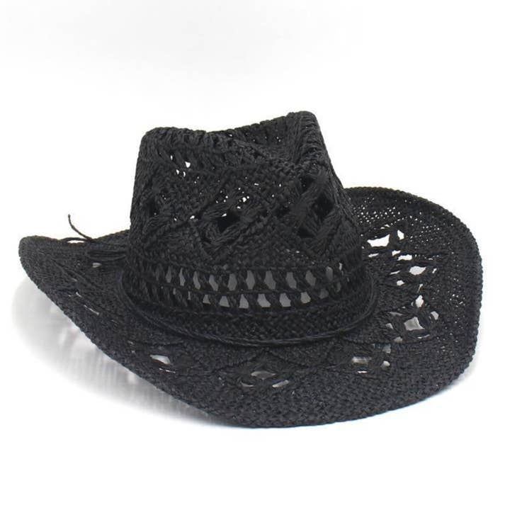 LoveLina - Wholesale Cowboy Hat - Unisex - Straw Cowboy Sun Hat - JONI
