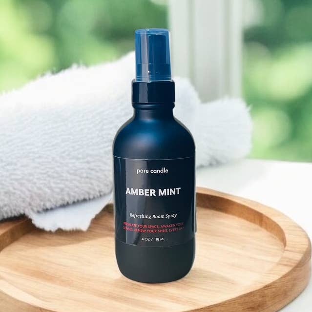 Pare Candle - Wholesale Room & Linen Spray - Amber Mint | 4-oz Room Spray0