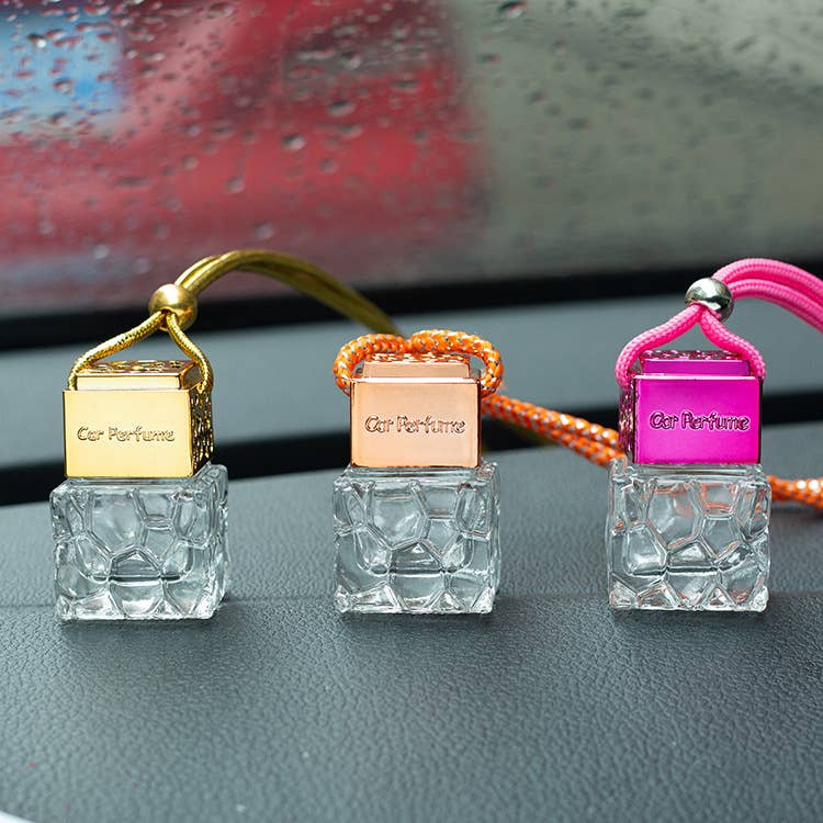 Candles Meta - Wholesale Car Freshener - Unisex - 10ml Water Cube Design Car Perfume Pendant Empty Bottle6