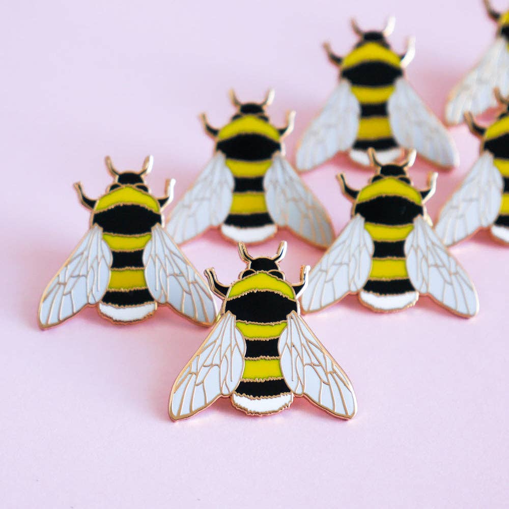 Sarah Frances – wholesale Lapel pin/button – Bee Enamel Pin2