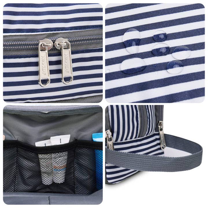 wandf - Wholesale Toiletry Bag - Unisex - Toiletry Bag Hanging Dopp Kit Water Resistant Shaving Bag39