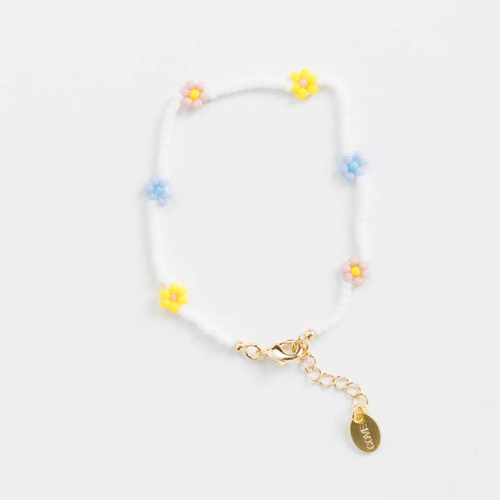 Cove Jewelry - Wholesale Charm/Dangle Bracelet - Sadie Flower Bracelet Multi (Mom & Me Sizing)